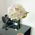 thumbnail image 4 of Taicans 17.7in Artificial Flower Hydrangea Stem,Real Touch Hydrangea Artificial Flowers,Large 54 Petals,Lifelike Silk Fake Hydrangea for Wedding Bouquet,Table Centerpiece,Bridal Shower,Vase, 4 of 6