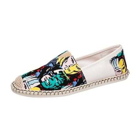 

Luiyenes Men One-Legged Canvas Shoes Summer Wild Lazy Cloth Shoes