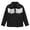 Black-1, variant on Girls Western Shirt Sleeveless Button down Fringe Shirt White Cowgirl Shirt Cowgirl Outfits for Girls Size 5-14 Years