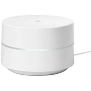 Angle View: Google WiFi System, Router Replacement for Whole Home Coverage - 1 Pack, Bulk Packaging - White