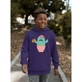 thumbnail image 2 of Painter Cactus Hoodie Juniors -Image by Shutterstock,  Medium, 2 of 4