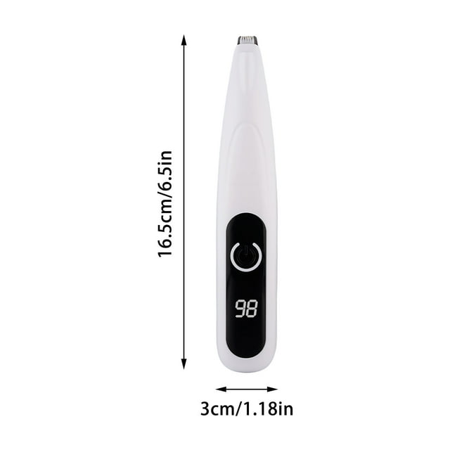 Trimmer Micro Precision Hair For Dog Rechargeable Low Noise Cordless Dog Beauty Trimmer With LED Light Pet Shaver For Dogs Cats