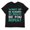 Black, variant on Mens Motivational Tshirts: Wake Up Be Amazing Be Brave Be You T-Shirt Black