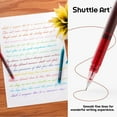 thumbnail image 4 of Shuttle Art Rollerball Pens, 15 Colors Fine Point 0.5mm - Quick-Drying Liquid Ink for Smooth Writing, Journaling, Note-Taking, and Doodling, 4 of 8