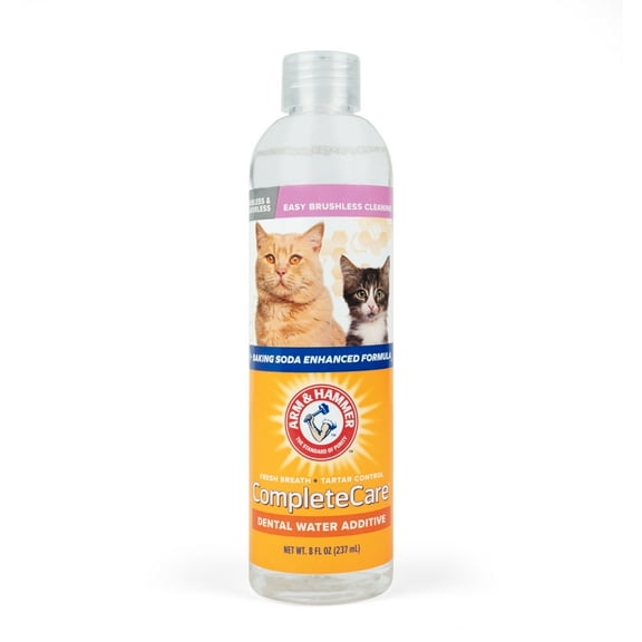 Arm & Hammer Complete Care Dental Water Additive for Cats, 8 fl oz