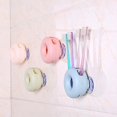 thumbnail image 3 of Porte-brosse à Dents Mural Porte-Dents Suspendu Cadre Multifonctions Stick Parapluie Mur de Charge Rack Rack de Rasage, 3 of 6