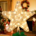 thumbnail image 1 of Decoración para árbol de Navidad DERAYEE, iluminada con luces de 23 cm, 1 of 8