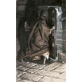 thumbnail image 2 of Tissot, James 21x32 Gold Ornate Wood Framed with Double Matting Museum Art Print Titled - Departure of Judas, 2 of 4