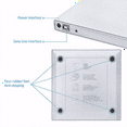 thumbnail image 1 of Lecteur CD/DVD ROM Externe USB 2.0 Lecteur Optique DVD Graveur Graveur Graveur Ordinateurs Portables PC Windows 7/8/10, 1 of 9