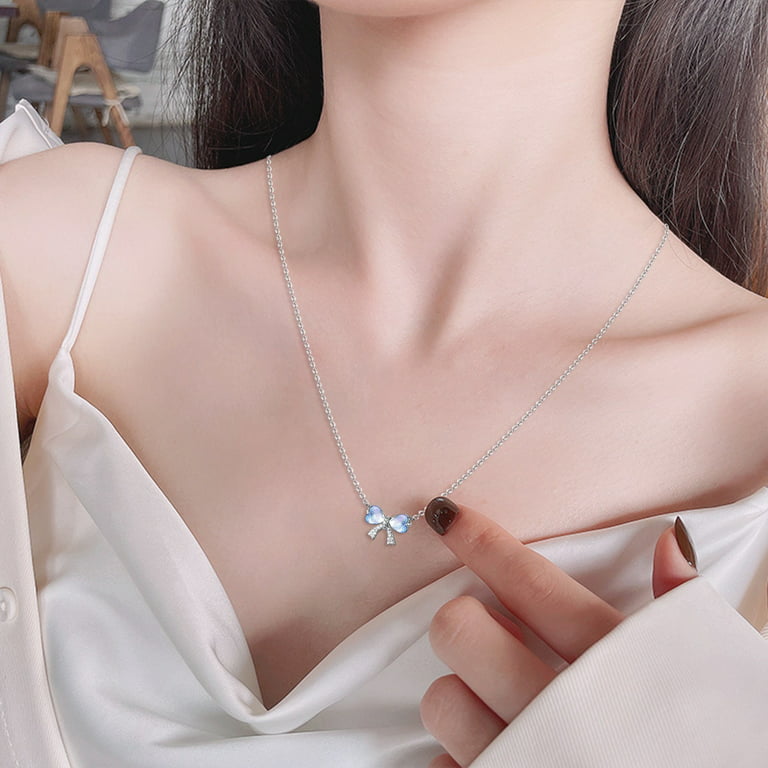 Vintage Exquisite Gorgeous Clavicle Chain Necklace for Female