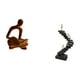 thumbnail image 5 of Figura del pensador abstracto,Estatua de Pensador Abstracto,Arte,Decoración para el Hogar,Estatua de escalera,Estatua de escalera de libros para trepar,decoración artística,Escultura de, 5 of 8
