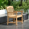 thumbnail image 6 of Amazonia Oceanfront 7-Piece Teak Wood 100% FSC Rectangular Patio Dining Set, 6 of 10