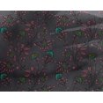 thumbnail image 4 of oneOone Georgette Viscose Fabric Leaves & Floral Block Printed Fabric 1 Yard 42 Inch Wide, 4 of 4