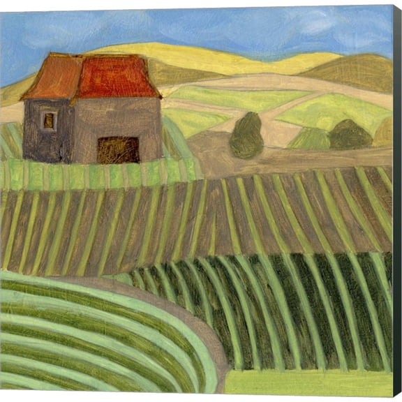 Great Art Now Mountain House II by Melissa Wang, Canvas Wall Art, 12W x 12H