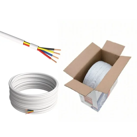 1000 ft 22/4 Alarm Wire Bulk Security Cable – Stranded CCA for Burglar Fire Systems – Cables Direct Online