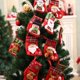 thumbnail image 3 of Los calcetines navideños Yoyauz se utilizan para chimeneas, medias colgantes, adornos para árboles, bolsas de regalo, contenedores de dulces y calcetines pequeños, ideales para decorar fiestas, 3 of 6