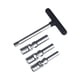 thumbnail image 4 of 4 Piezas Extractor de Bujías de Incandescencia Juego Universal de Sockets Metálicos Barra para Reparar Autos Kit para Mecánicos y Usuarios Domésticos, 4 of 9