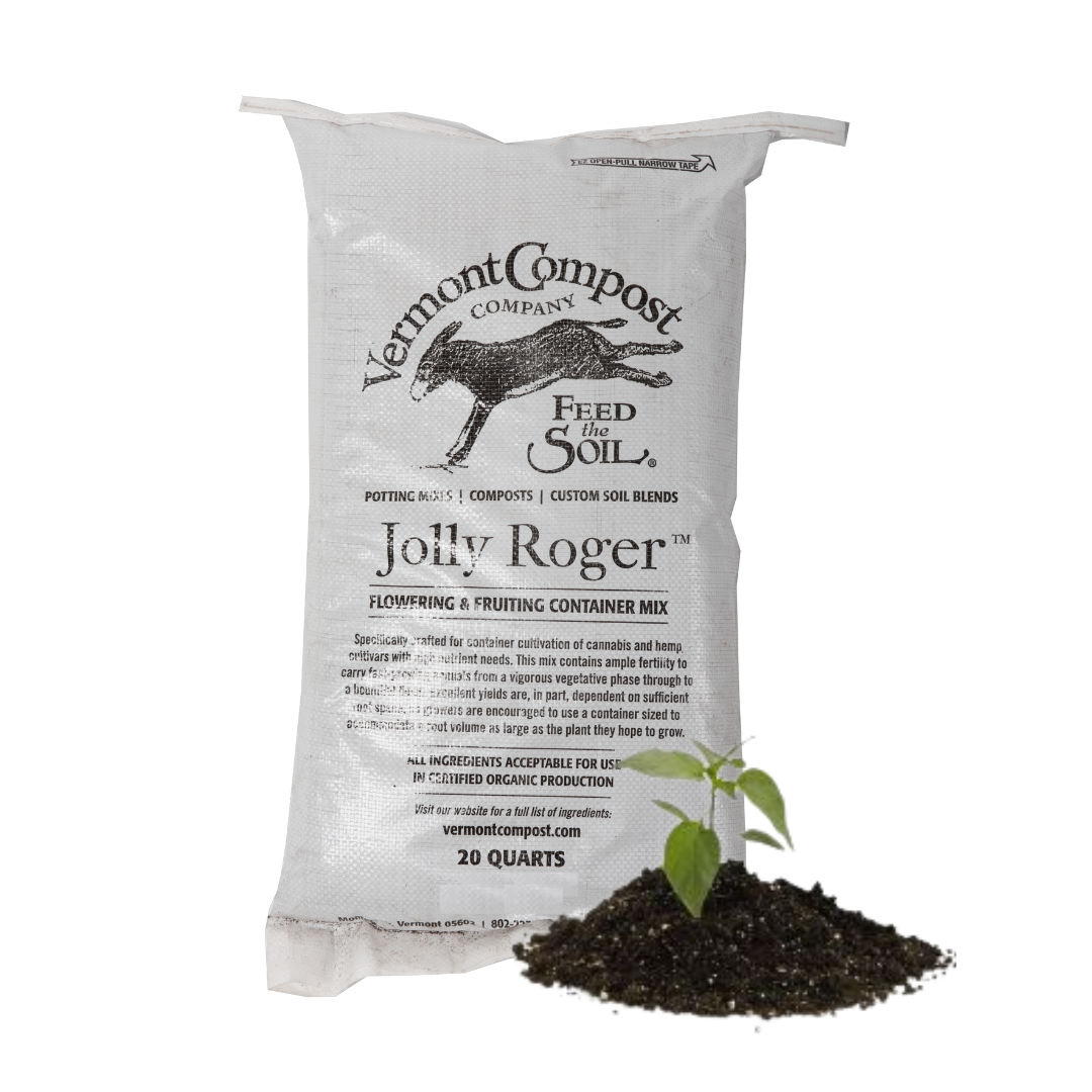 Vermont Compost Company Jolly Roger Organic Potting Mix 20 Quarts