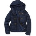 thumbnail image 2 of Chaqueta Aeropostale Toggle Puffer para mujer, azul, extragrande, 2 of 3