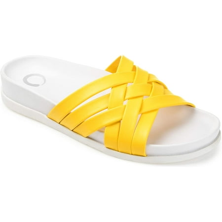 

Journee Collection Womens Marina Slide 9.5 Yellow