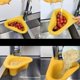 thumbnail image 2 of Soporte triangular para fregadero, escurridor de filtro colgante multifuncional, cesta de drenaje para fregadero de cocina en forma de cisne, cesta de drenaje para fregadero creativa, 2 of 4