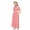 Red C, variant on Ashirexll Summer Dresses for Teens, Girls Dresses Size 10-12, Girls Summer Dress with Pockets Fashion Color Matching Short Sleeve Round Neck Long Dress for Children 4-14