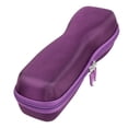 thumbnail image 1 of Estuche rígido de viaje de EVA con funda protectora y funda de transporte para la afeitadora eléctrica Panasonic Close Curves ES2207P de 3 hojas, inalámbrica, de Hermitshell (nailon morado), 1 of 5