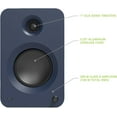 thumbnail image 4 of Kanto REN BLUE Bluetooth Powered Bookshelf Speakers - Matte Blue Pair with 4 Year Amber Protection Plan (2024), 4 of 9