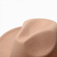 thumbnail image 5 of NOLDARES Kids Western Cowboy Hat for Kids Toddler Girls Boys Felt Fedora Cowgirl Cowboy Hat(Beige,4-10 Y), 5 of 9