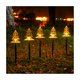 thumbnail image 1 of Juego de 5 estacas solares para jardín con forma de árbol de Navidad, 1 of 3
