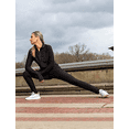 thumbnail image 3 of Akmipoem Womens 2 Piece Tracksuit Set Full Zipper Front Jacket Leggings Workout Outfit Sweatsuit, 3 of 6