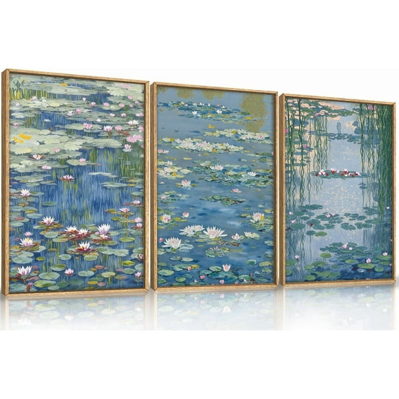 Large Abstract Vintage Flower Framed Canvas Wall Art,Antique Botanical Wall Decor,Neutral Bouquet Wall Painting,Aesthetic Floral Artwork for Living Room,Bedroom,Dining Room,Office -16"x24"x3