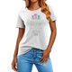 thumbnail image 2 of Mujeres Manga Corta de Verano Tops Pascua Impresa Cuello Redondo, Blusa de Moda Casual para la Primavera, 2 of 5