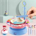 thumbnail image 4 of EIMELI BuleStore DIY Handmade Creative Soft Slime Electric Pottery Wheel Art Craft Kit Machine, 4 of 6
