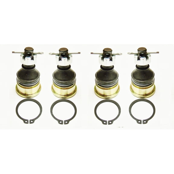 Ball Joints for Yamaha Kodiak 450 700 Grizzly 550 700, Upper & Lower, Set of 4, Precision Machined