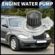 thumbnail image 3 of Bomba de agua Unique Bargains, con kit de polea tensora No.4694307AC/4781570AB para Chrysler Pt Cruiser tono plateado, 1 juego, 3 of 7