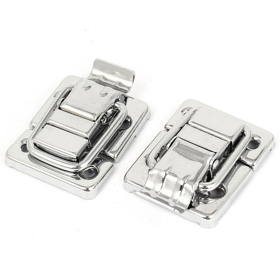 2 Pcs 36mmx30mm Toggle Catch Latch Trunk Chest Boxes Suitcase Clip Clasp