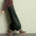thumbnail image 6 of Ahdbta Womens Corduroy Palazzo Harem Pants Thick Casual High Waist Wide Leg Pants Trendy Baggy Lounge Trousers with Pockets, 6 of 8