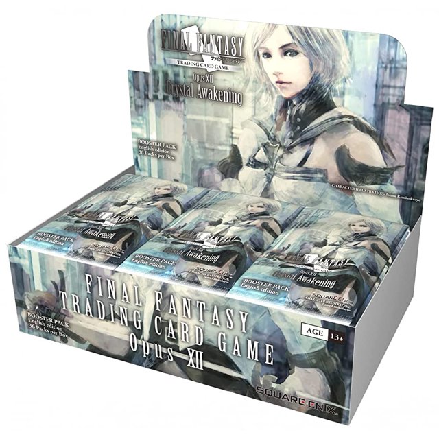 Square Enix Final Fantasy Crystal Awakening TCG Opus XII Collection Boîte de Boosters - 36 Paquets