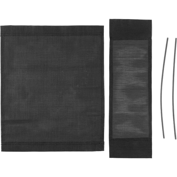 WEUVEB 1Set Patio Chair Cloth Replacement Black Machine Washable Outdoor Chair Fabric