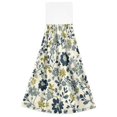 thumbnail image 7 of Yayeee Kitchen Hanging Hand Towels Set of 2 with Loop Bathroom Absorbent Tie Towel, Light Floral, 7 of 7