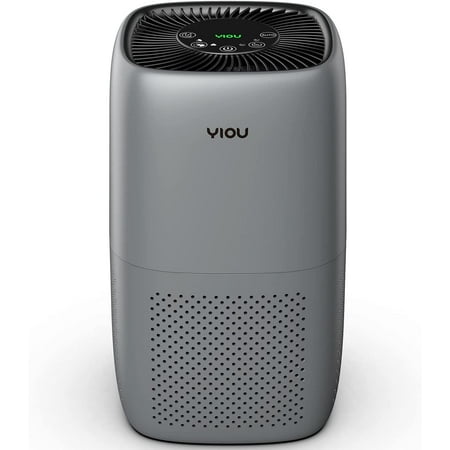 

YIOU Air Purifier for Home Large Room Up to 547ft² H13 True HEPA Filter for Allergies Pets 23db Smart Air Filter Remove 99.98% Pet Dander Pollen Smoke Bacteria Available for California Grey