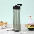 thumbnail image 5 of Large Capacity Plastic Water Bottle,Stylish Portable Handheld Straight Drink Cup,BPA-Free Reusable Sports Water Bottle with Leak-Proof Dust Lid, for Camping,Gym,Travel,Work,650ml, 5 of 5