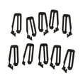 thumbnail image 1 of 10 clips de conexión de correa Molle de 25 mm con hebilla para cinturón de mochila Negro, 1 of 7
