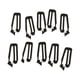 thumbnail image 1 of 10 piezas de 25 mm de correa de conexión Molle, hebilla de sujeción para cinturón, clip para mochila Negro, 1 of 7