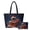 Christmas Cat, variant on KUIFORTI Santa Claus Quilted Shoulder Bag for Women Sandproof 14”Laptop Computer Purse for Work Shopping Travel Daily Use