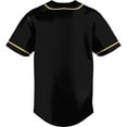 thumbnail image 3 of Men's GameDay Greats  Gold Cal State Long Beach The Beach  Lightweight Baseball Jersey, 3 of 3