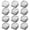 White, variant on 12 Pack Adjustable Bed Risers Stackable Bed Risers (Blue)