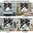thumbnail image 3 of Eiffel Tower Swag Curtains for Kitchen/Bedroom/Living Room, Vintage France Romantic European Paris City Art Scalloped Curtains 63 Inch Long, Window Swag Topper Curtains Valances 2 Panels Set 36"x63", 3 of 8