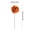 Orange, variant on UNLLLL Artificial Gerbera Daisy Faux Flower, Real Touch PU Flower with Bendable Stems, Lifelike Daisy Decor, for Home Wedding Party Vase Centerpiece (Pink)